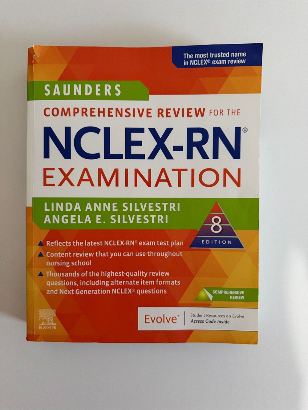 NCLEX-RN Examination Comprehensive Review - Green/Orange Cover